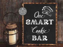 One Smart Cookie Bar Sign PRINTABLE Graduation Party Decorations