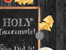 Holy Guacamole She Did It Sign Printable Graduation Party Decorations Fiesta