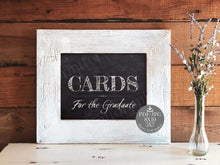 Cards For The Graduate Sign PRINTABLE Chalkboard