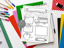 Teacher Appreciation Week PRINTABLE Card