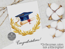 Graduation Card Congratulations Printable