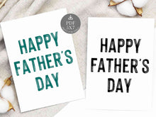 printable fathers day