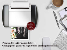 Editable PRINTABLE Floral  First Day Of School Sign PDF Template