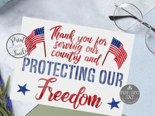 Veterans Day Card Digital PRINTABLE