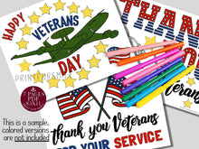 Veterans Day Coloring PRINTABLE Pages